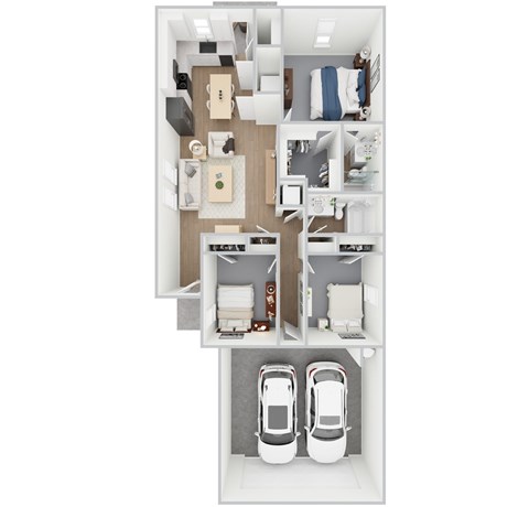 . Floor Plan at Beacon at Clinton Corners, Dade City